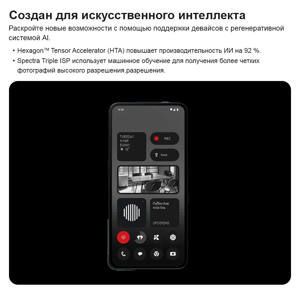 Nothing Phone (3a) 5G，Глобальная версия，NFC