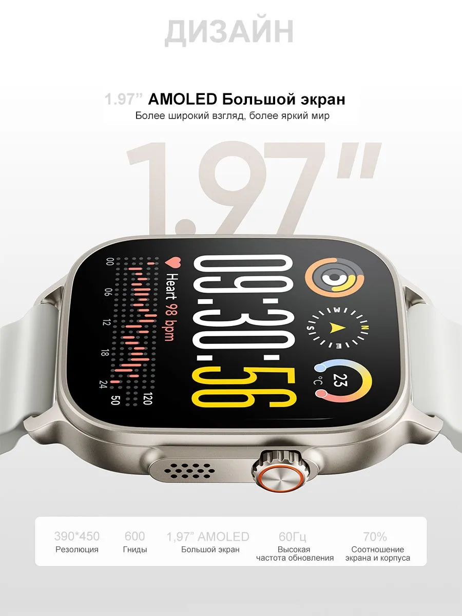 Смарт-часы realme watch 5  Глобальная версия NFC