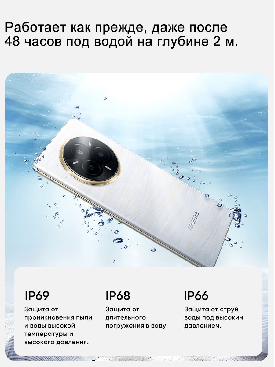 Смартфон realme 14 Pro 5G Глобальная версия eSIM NFC