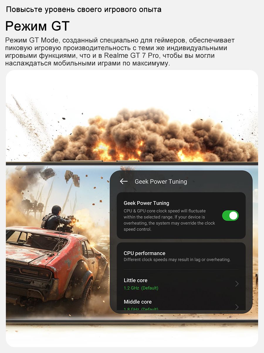 Смартфон realme 14 Pro 5G Глобальная версия eSIM NFC